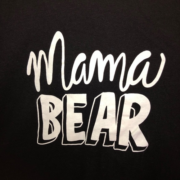 Mama Bear  v-neck t-shirt - Picture 3 of 3